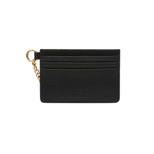 Pinko Portacarte Portacarte Donna con catenella Nero - Francavilla Moda